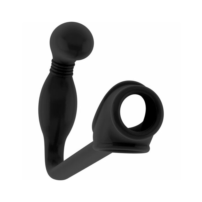 Sono n 2 plugue anal com anel de penis preto