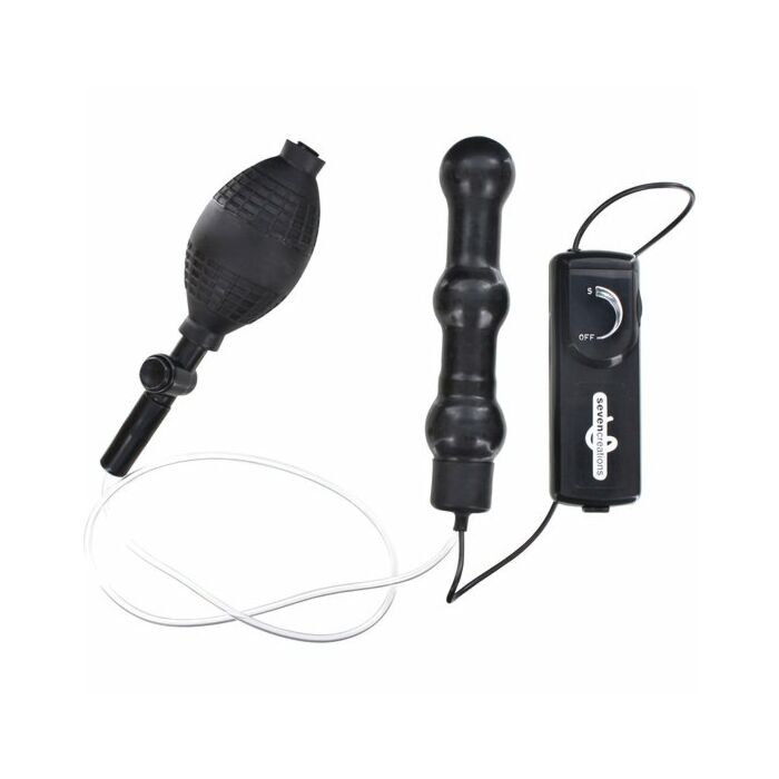 Plug hinchable con vibrador