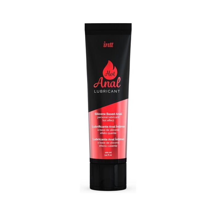 Lubrificante de silicone anal quente intt 100ml