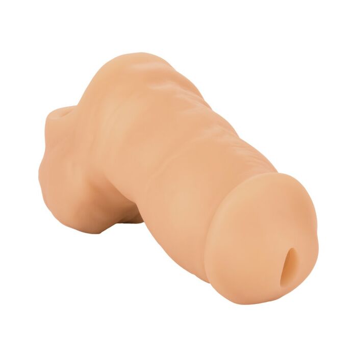 Suporte de silicone macio para fazer xixi - pele
