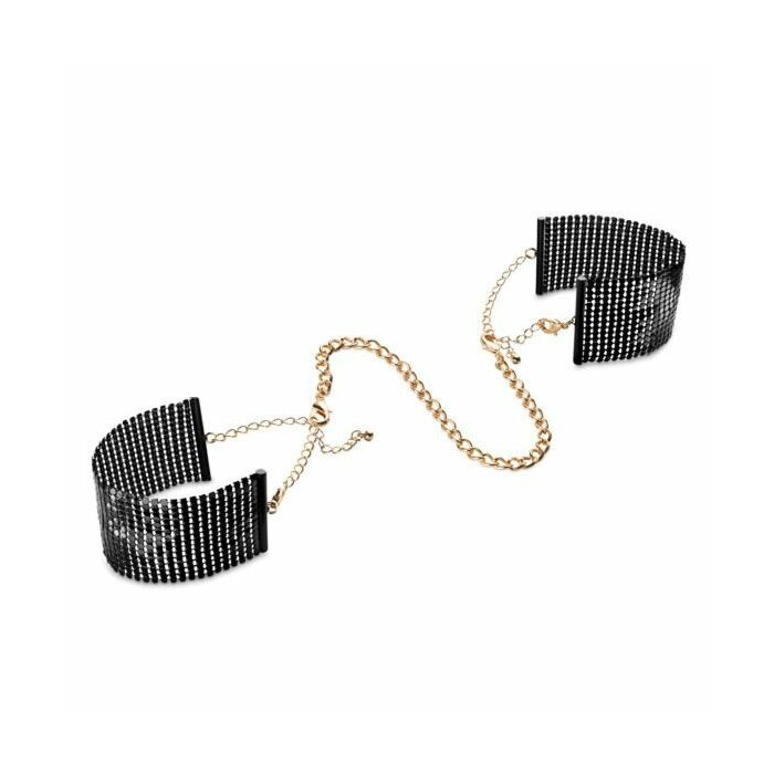 Algemas de Malha Metálica Pretas Nightshade