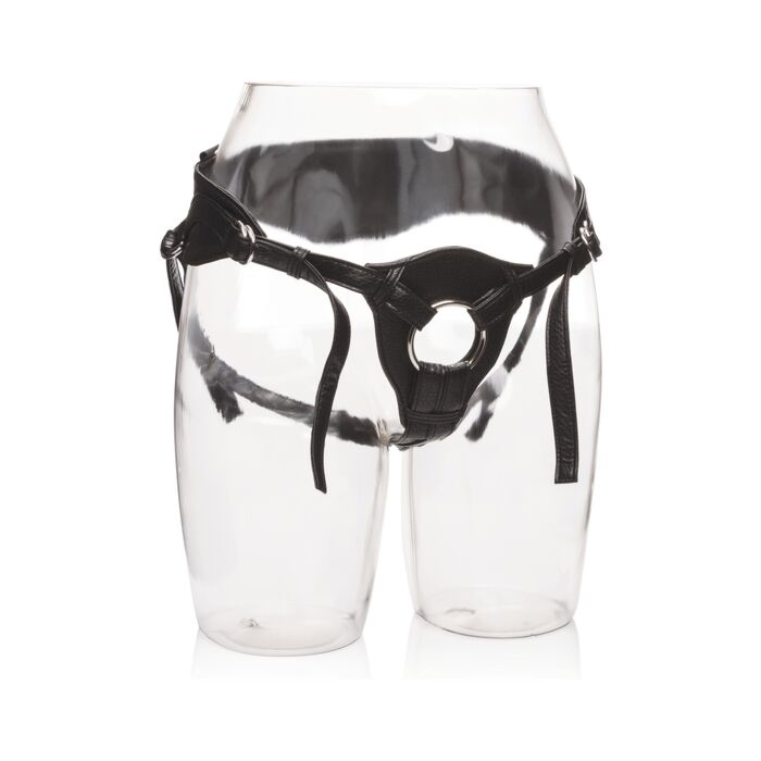 A rainha - arnês básico preto