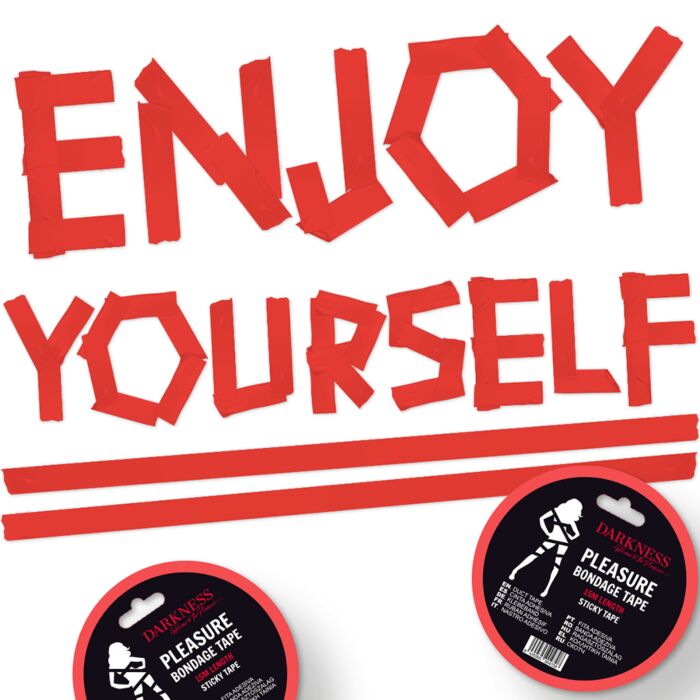 Fita de Bondage Sedutora Vermelha