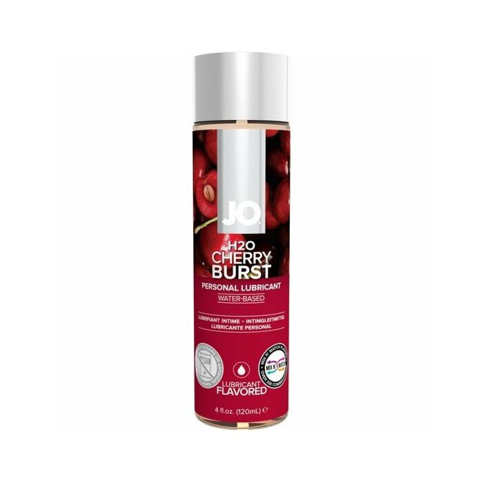 Jo lubrificante cereja sabor 150ml de água