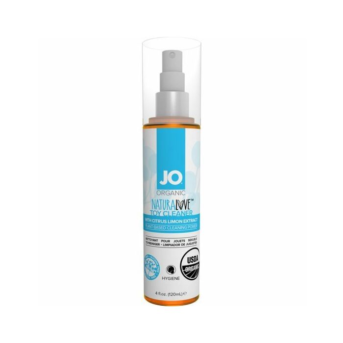 Jo brinquedos naturalove mais limpos 120 ml