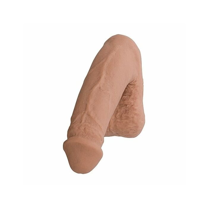 Embalá-lo Dark Brown pesada pénis realstico