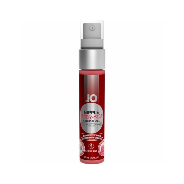 Jo estimulador de morango mamilos 30 ml