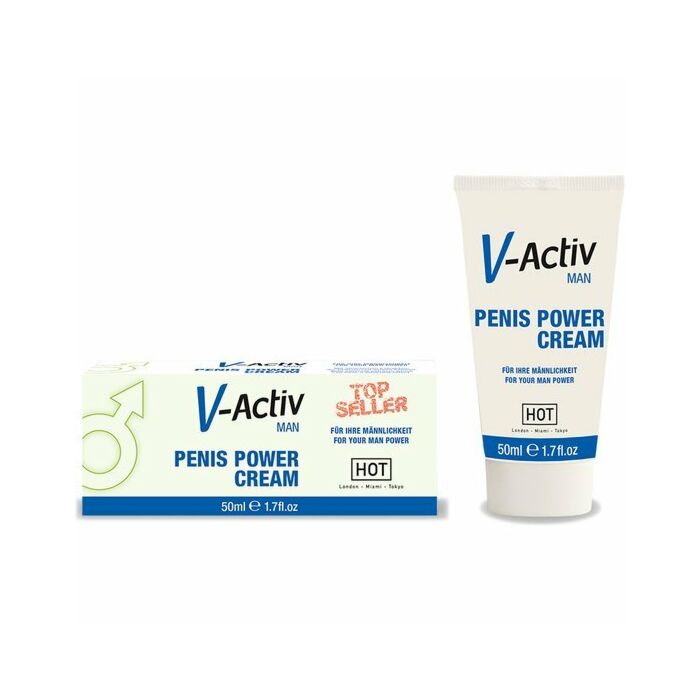 V Hot-activ creme homem o intensificador de ereção