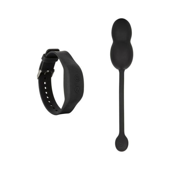 Bolas Kegel de silicone com controle remoto - preto