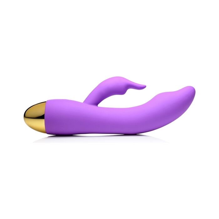 10x vem aqui vibrador de silicone g-focus - roxo