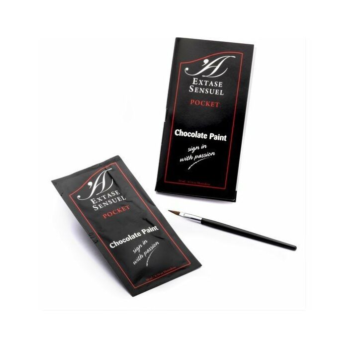 efeito sensual Extase paint 10ml atração do corpo do chocolate