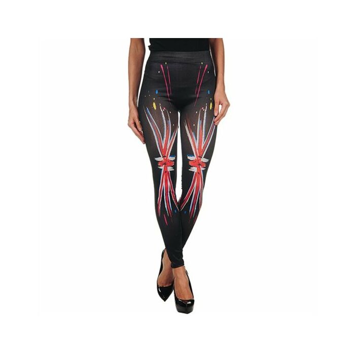 Intimax pintado de preto uk legging