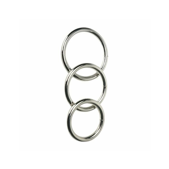 Trine - set de anillos metálicos