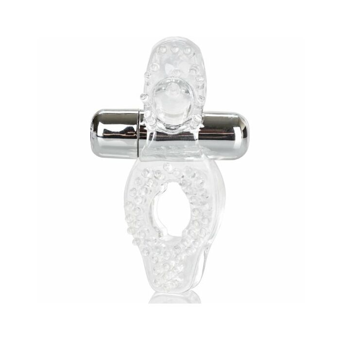 Wireless passion anillo vibrador transparente