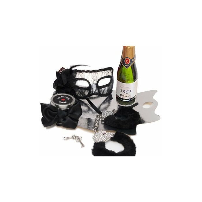 Máscara Veneziana Preta.