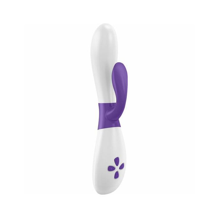 Ovo k2 vibrador branco / lilás coelho