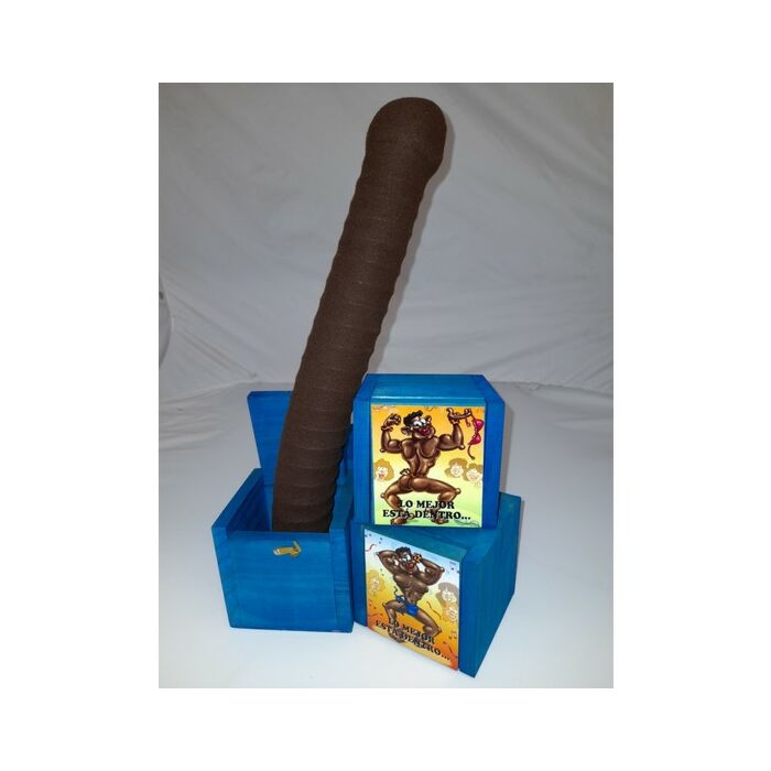 Caixa surpresa apito preto