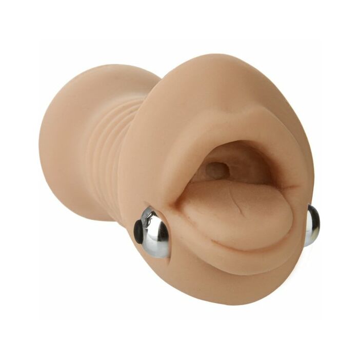 Otário masturbador boquete