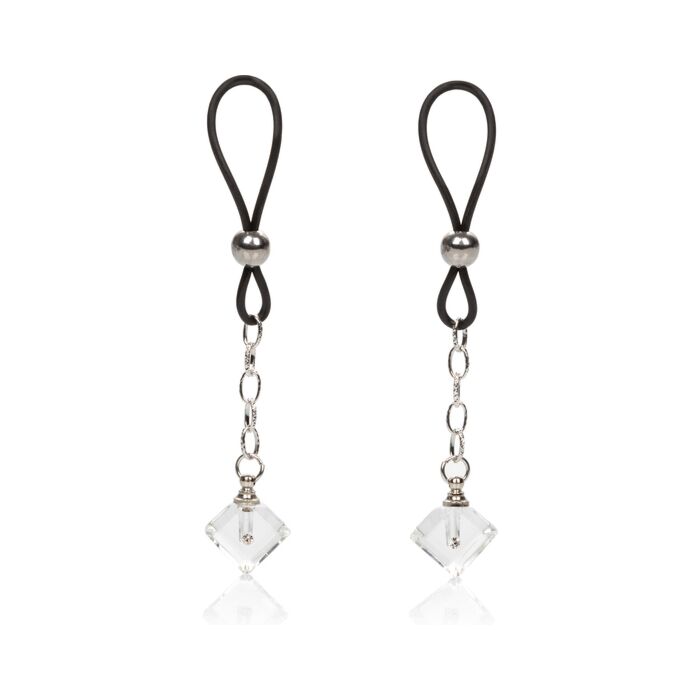 Pingentes de mamilo - joia de cristal