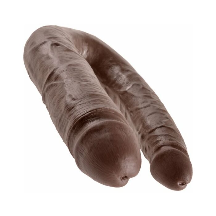 Rei dildo pau dupla penetração