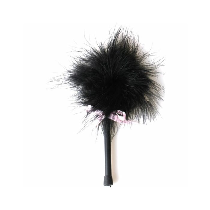 Preto marabou espanador de jogo secreta