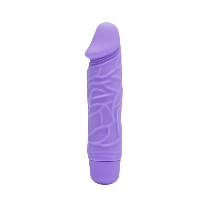 Mini pênis vibratório clássico - roxo
