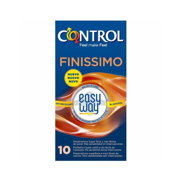 Preservativos control finissimo easy way 10uds