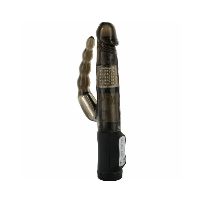 Sevencreations dark vibrador dual rotador anal