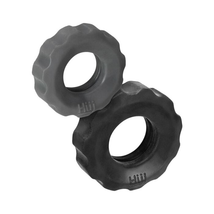 Kit anillos cog 2 anéis penianos - gris