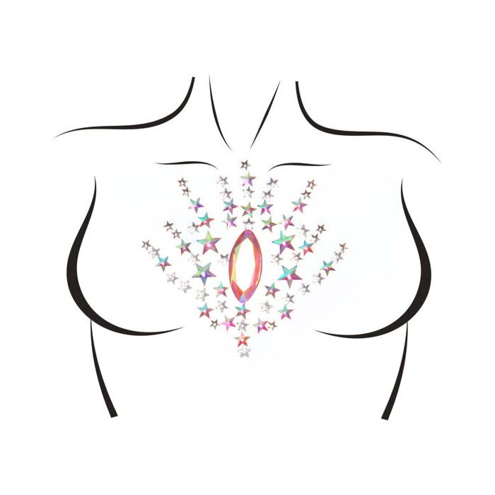 Joias corporais autoadesivas de zimbro