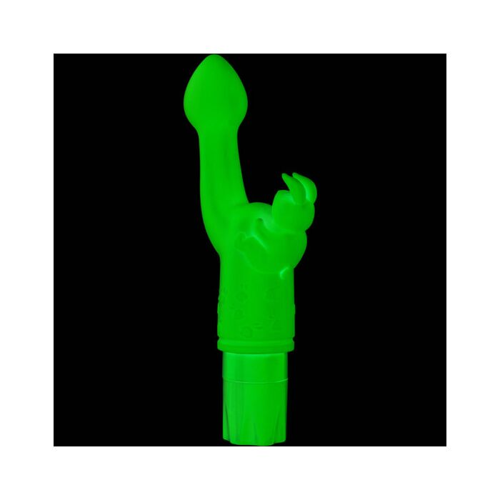 Silicone Vibrador beijo coelho rosa