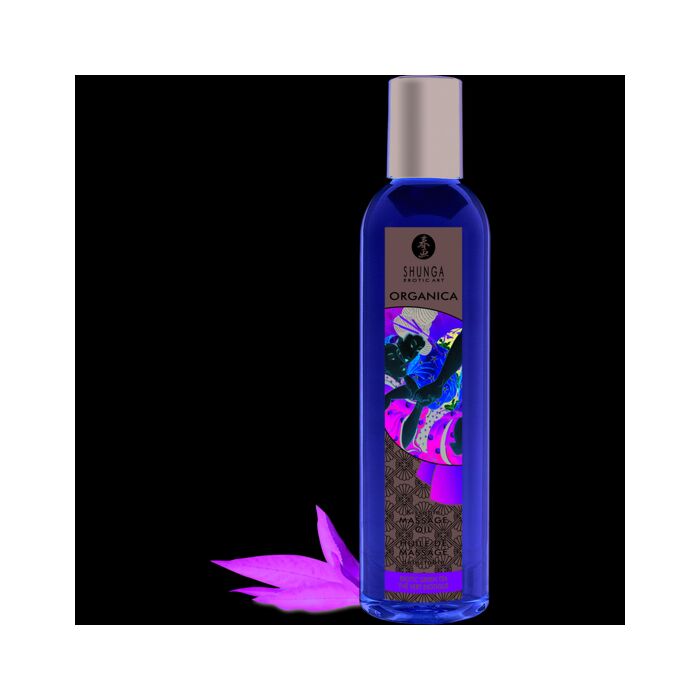 Óleo de massagem natural orgânico