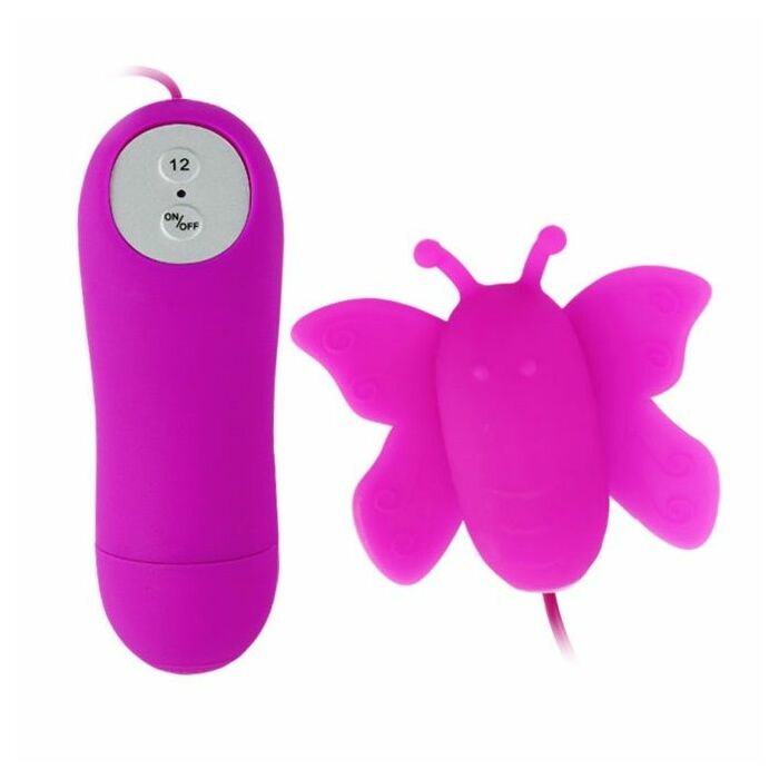 Ovo Vibratório Borboleta Rosa 12 Velocidades
