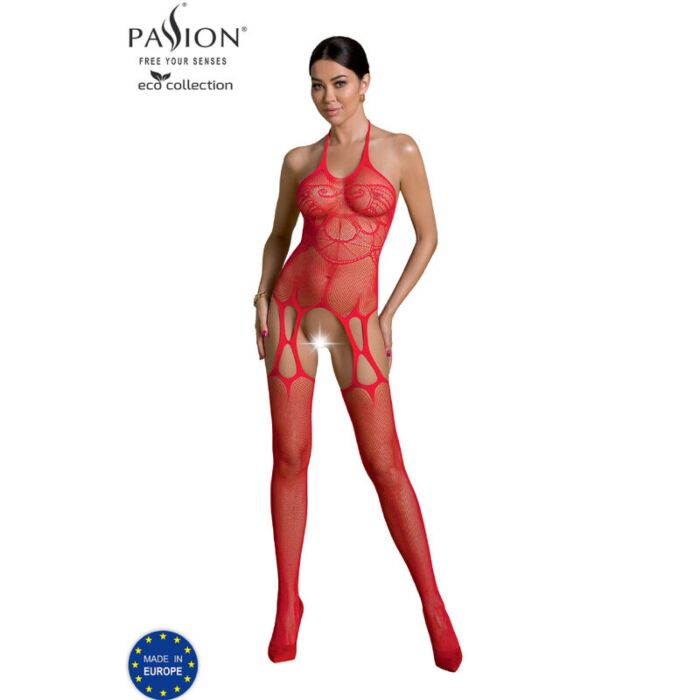 Bodystocking Eco Passion Vermelho