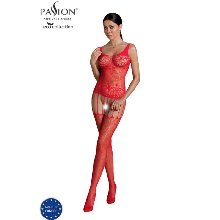 Bodystocking Eco Passion Vermelho