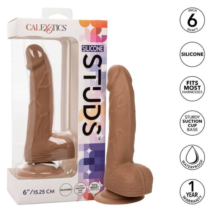 Tentação de Chocolate - Plug de Silicone 15,24 cm