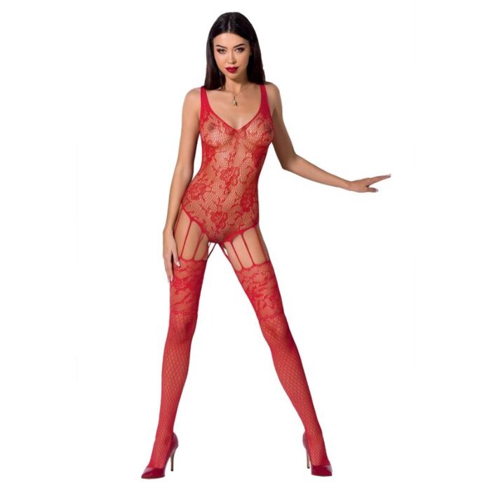 Bodystocking Vermelho Paixão