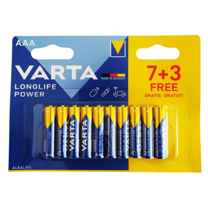 Pilhas Varta Longlife AAA x10