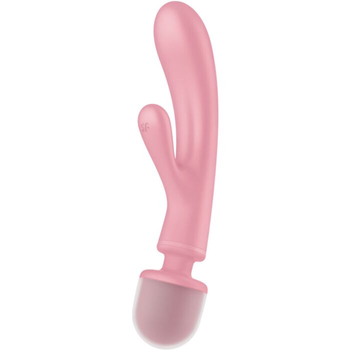Vibrador Triplo Amante Coelho