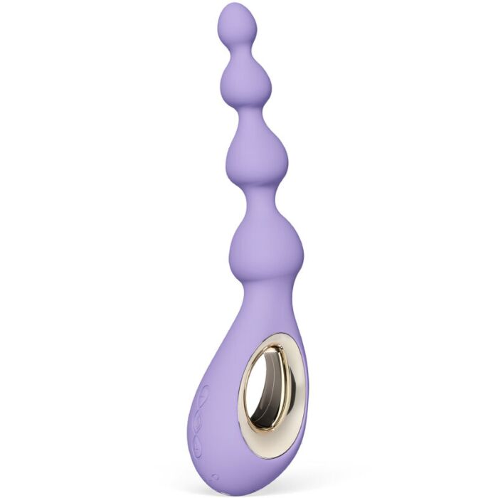 Massageador Anal Soraya Beads Roxo