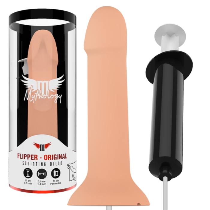 Dildo Épico Eyaculador MythoFlip. 
Dildo Épico Ejaculador MythoFlip