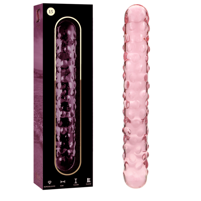 Dildo de Cristal Rosa Nebula