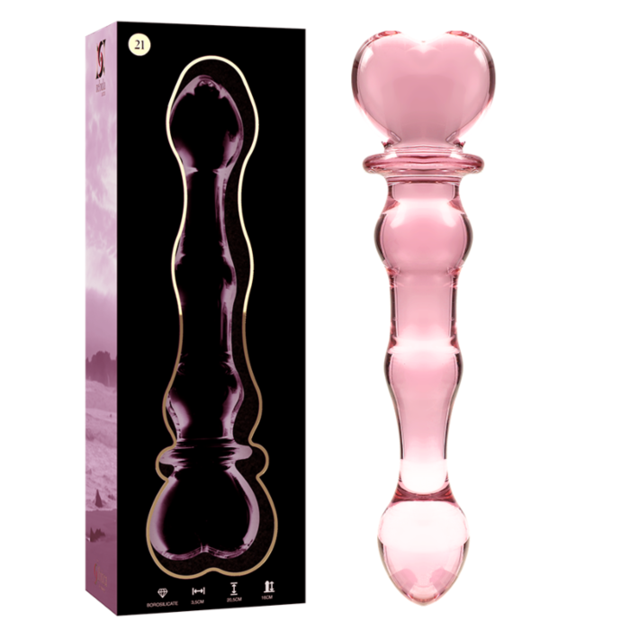 Dildo de Cristal Rosa Nebula