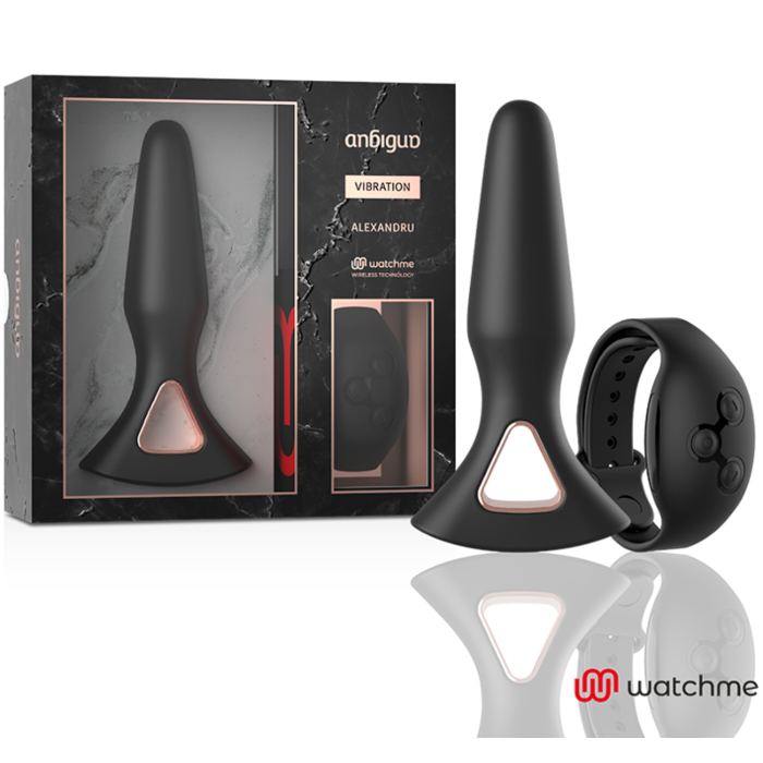Vibrador Anal Controlado por WatchMe