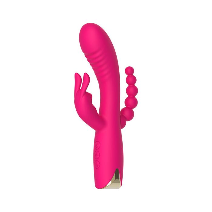 Trivibra - Vibrador Triplo de Silicone