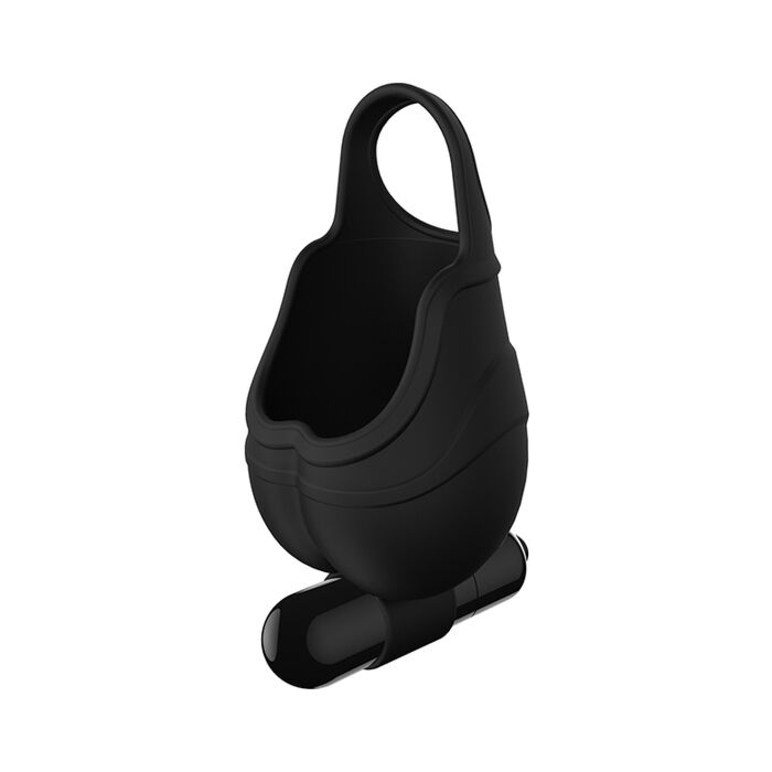 Joia vibratória para prazer escrotal