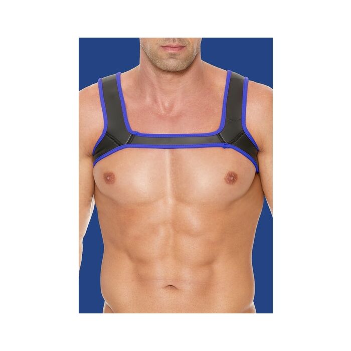 Arnês de Neoprene Azul PuppyFlex