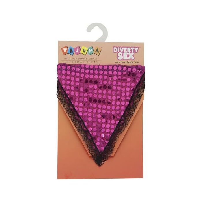 Tanga Brilhante Fúcsia