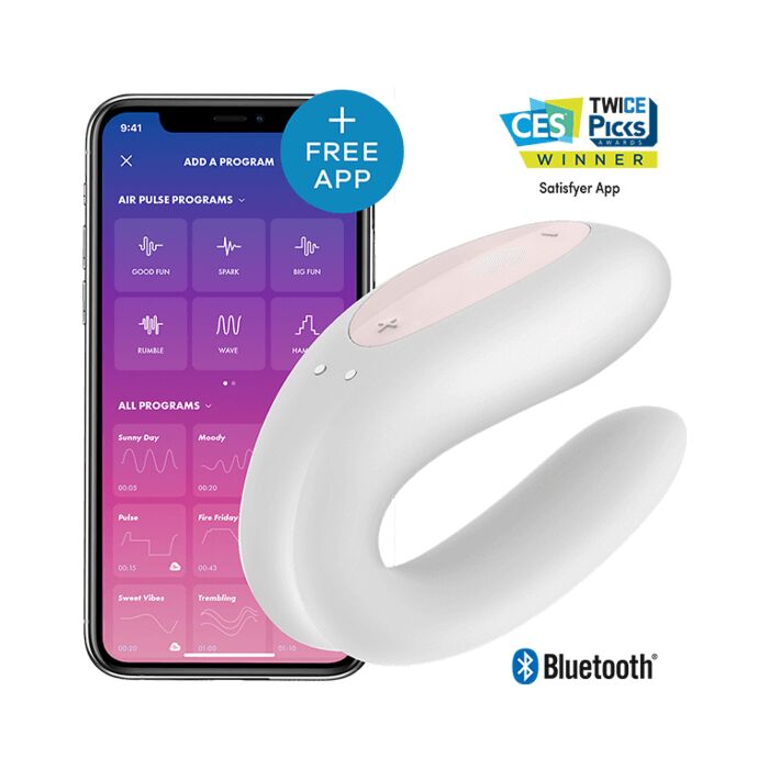 Satisfação dupla alegria com app ouro branco / rosa