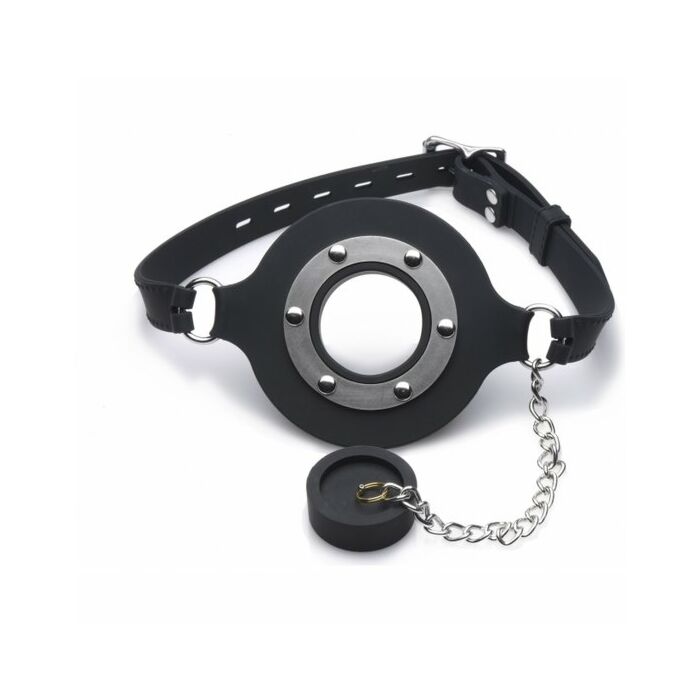 Braçadeira de alimentação de silicone - preta